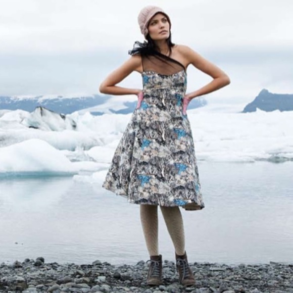 Anthropologie by Tracy Reese Into-The Woods Dress 0 - Picture 2 of 5